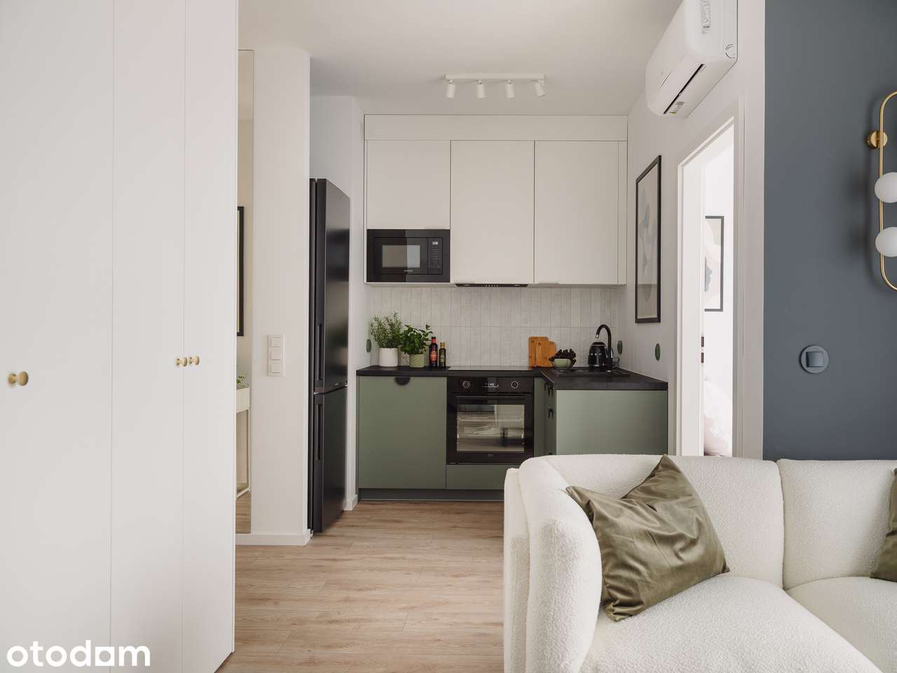 Designerskie 2 pokoje | balkon | klimatyzacja | Bulwary Praskie | ALK