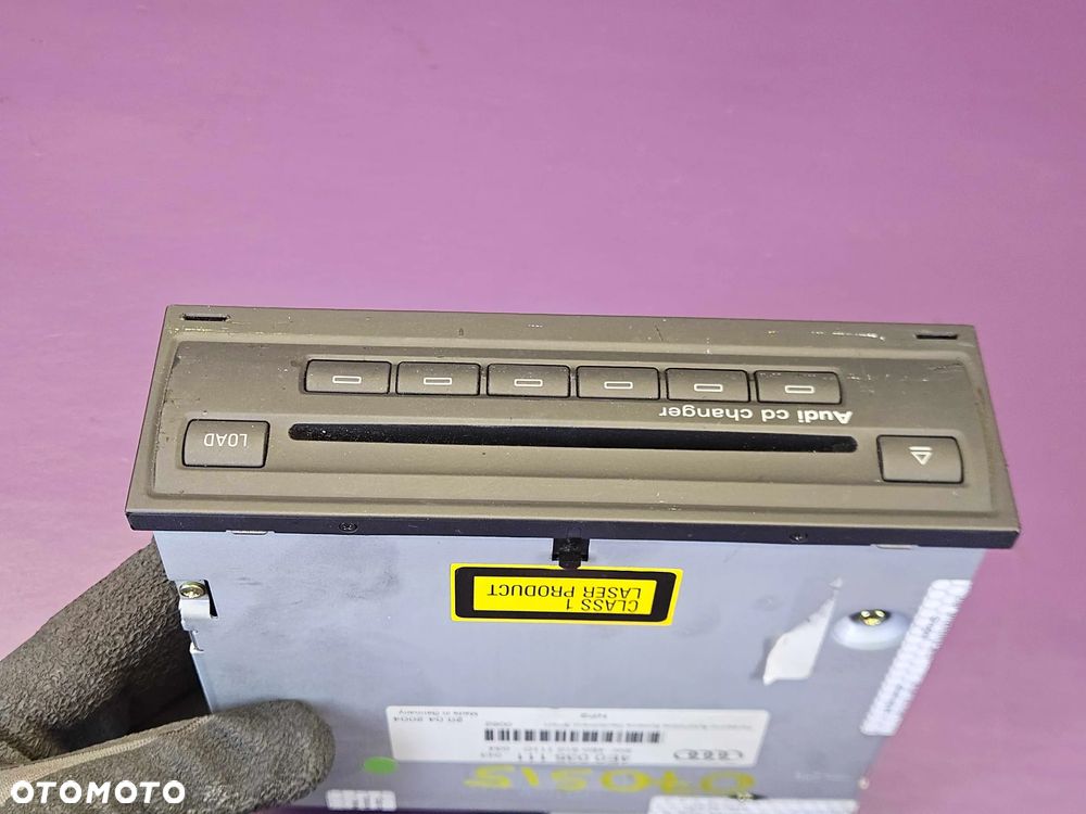 Czytnik Płyt 4E0035111 4E0910111C Zmieniarka CD Audi A6 C6 A8 Q7 - 6