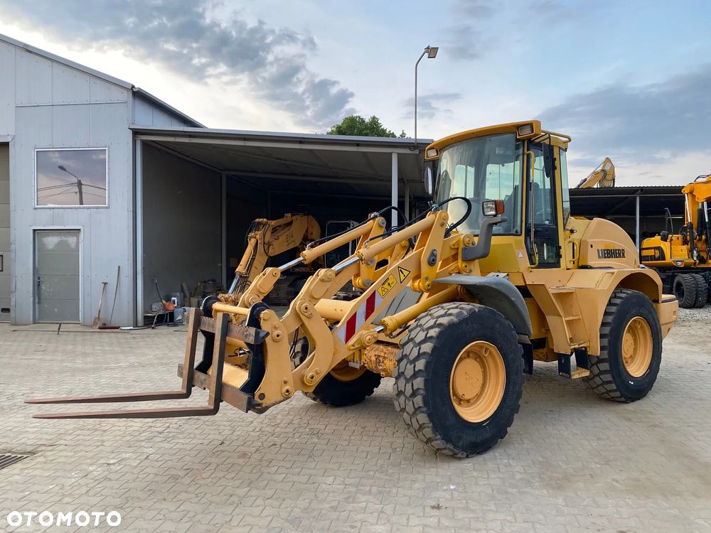 Liebherr L524, ŁYŻKA + WIDŁY, SZYBKOZŁĄCZE, Z NIEMIEC, WZOROWO UTRZYMANA - 20