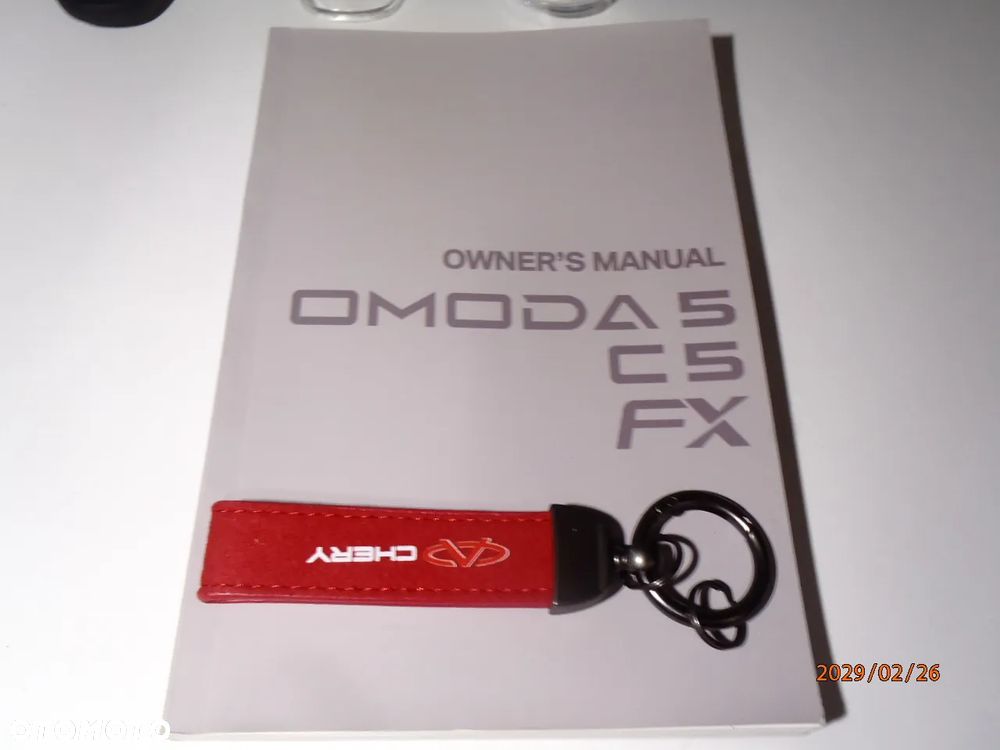 etui silkon gumowe pokrowiec zabezpieczenie breloczek do kluczy zawieszka na pilota OMODA 5 CHERY C5 Omoda & Jaecoo 7 - 14