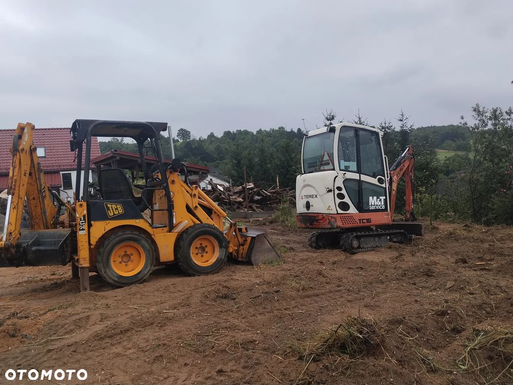 1cx JCB 4x4 2004 rok tarex tc16 mini koparka 2011rok - 1