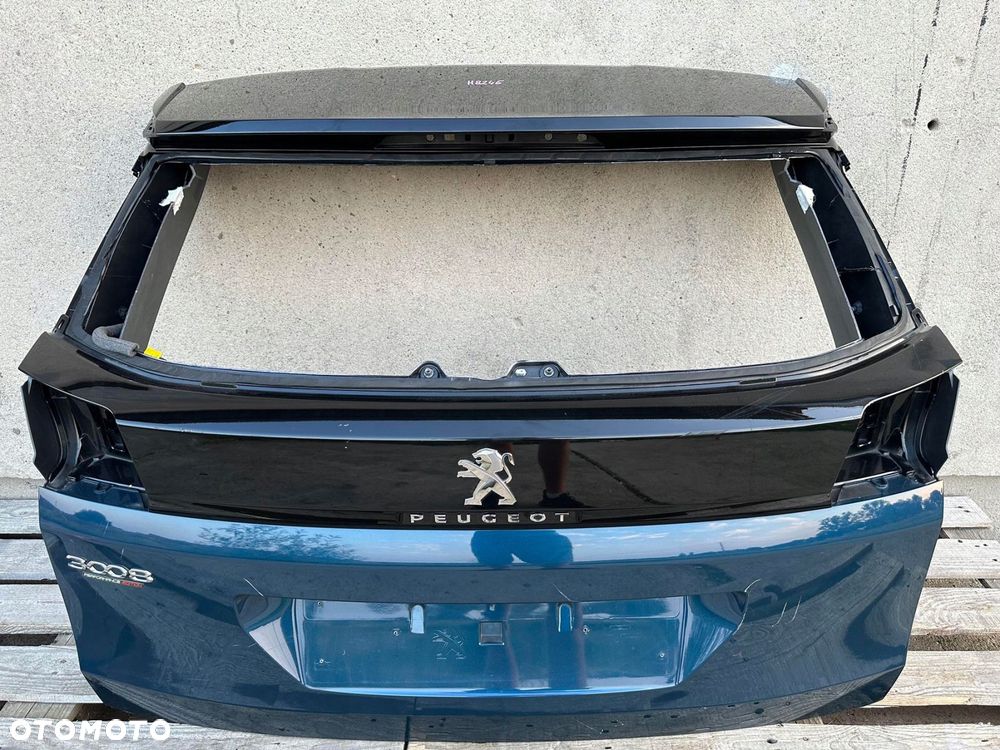 klapa bagaznika tyl tylna peugeot 3008 ii 2 2016- idealna oryginalna