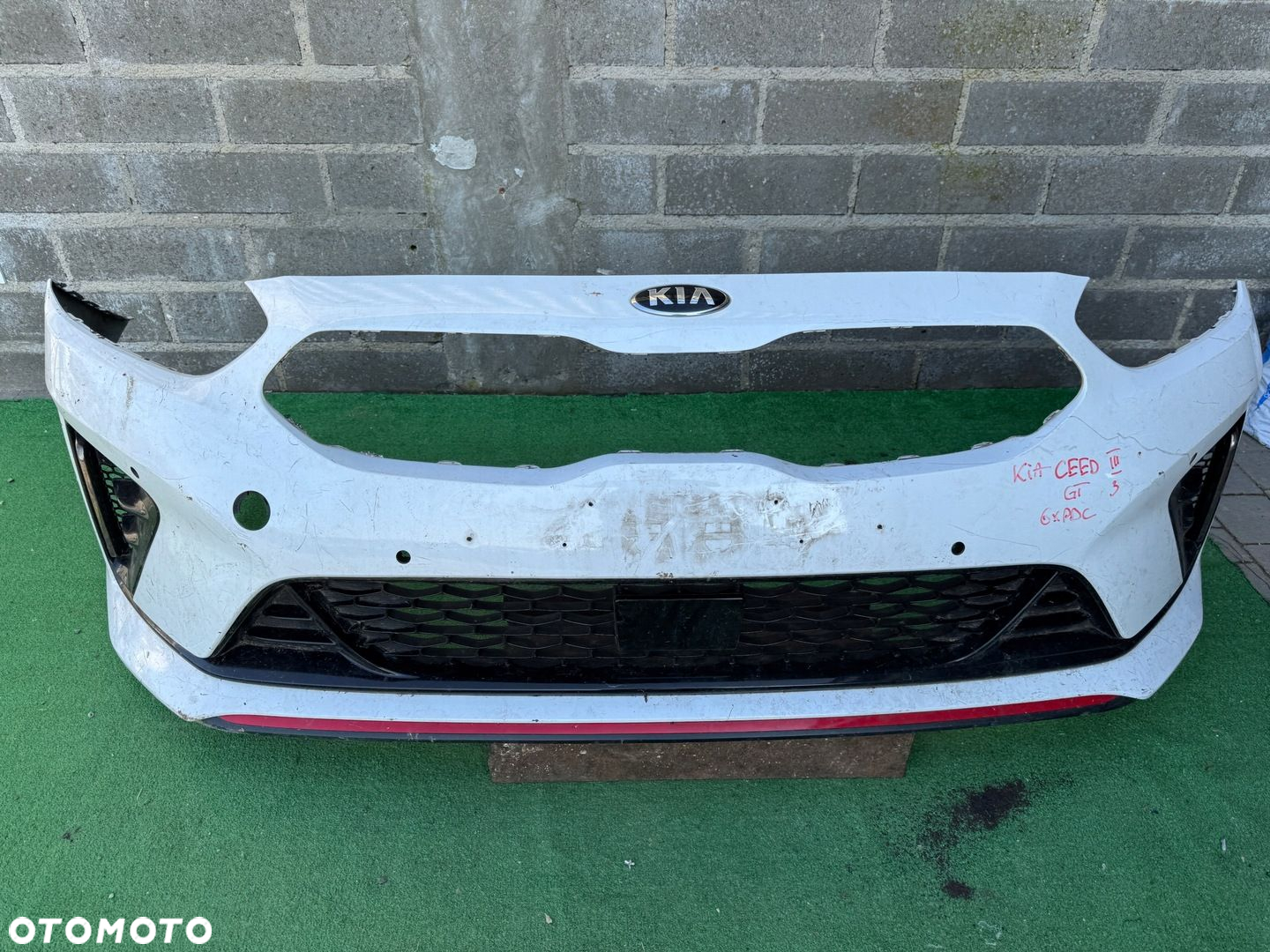KIA CEED III 3 GT 2018- GRILL ZDERZAK PRZÓD EU ORG XX - 5
