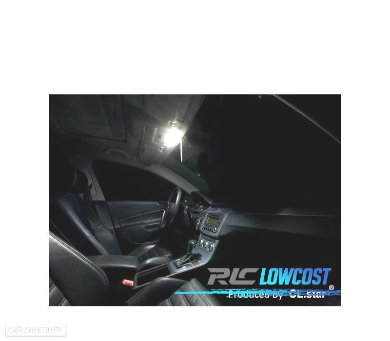 KIT COMPLETO 14 LAMPADAS LED INTERIOR PARA VOLKSWAGEN VW PASSAT B6 06-11 - 1
