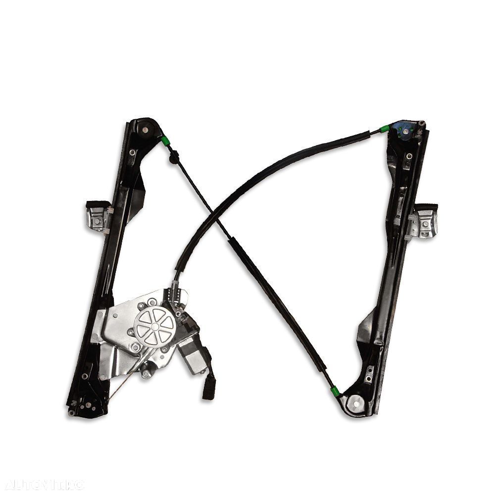 Macara geam Ford Focus (Daw/Dbw/Dnw/Dfw), 1998-2004, 3 Usi, fata dreapta, pentru motoras cu functie comfort, electrica, fara motoras, 1138208; 1149818 - 1