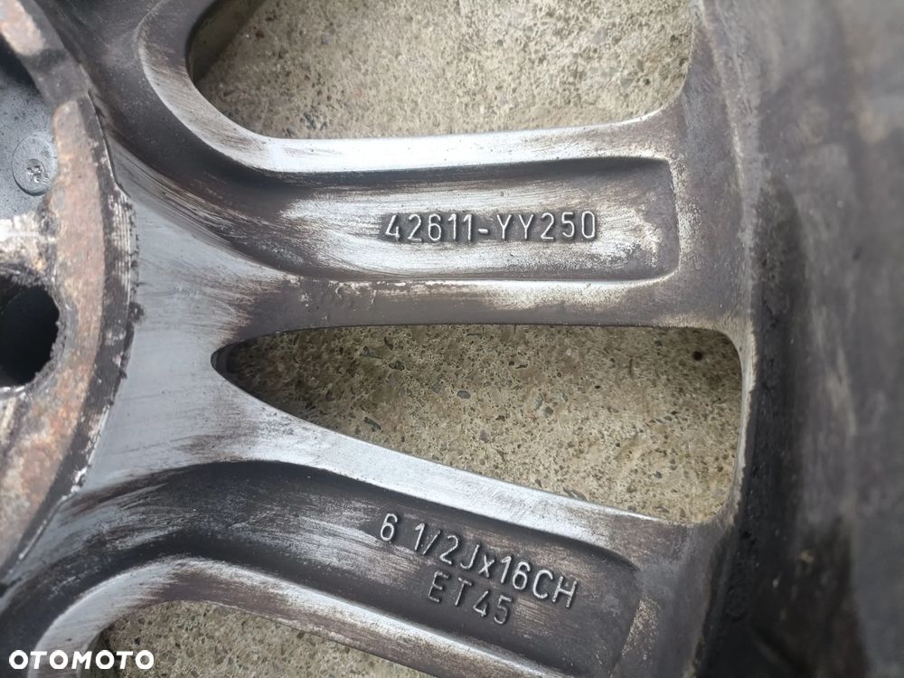 TOYOTA AURIS I 06-12 4 sztuki komplet felg alufelg 16'' ET 45 * - 6