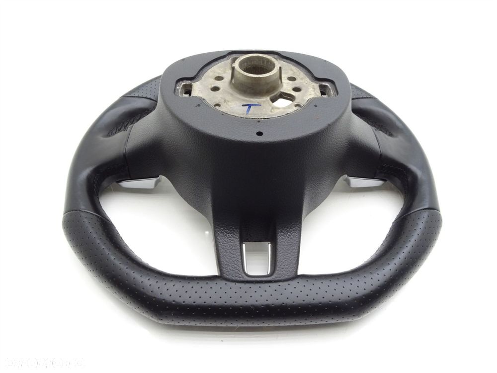 Kierownica multifunkcja ścięta pikowana golf 5k0998537b vw scirocco iii 1k8 - 5