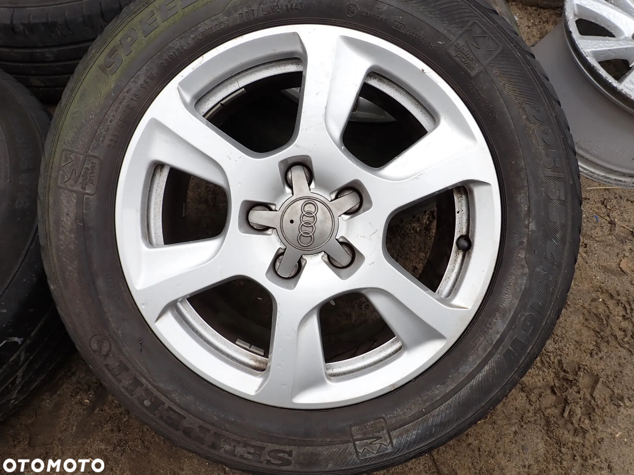 AUDI A4 B8 A5 ALUFELGI KOŁA 16" 225/55 R16 8K0601025F - 10