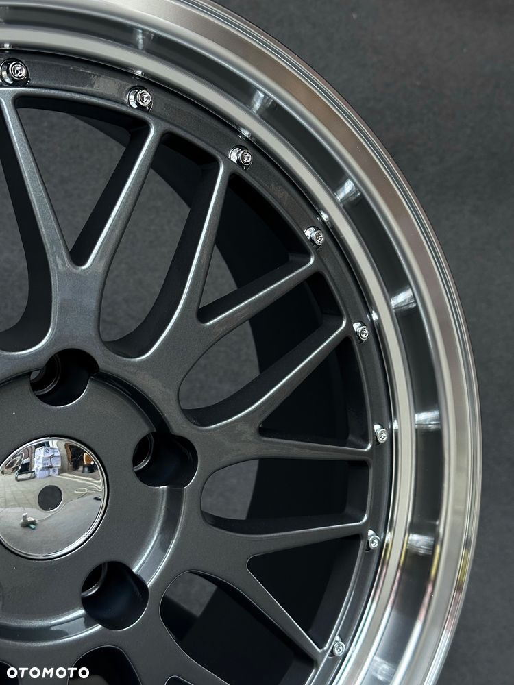 NOWE ET20 felgi 18 BMW 5x120 8j E39 E34 E36 F10 Z3 Z4 E46 X1 X3 E83 F25 X5 E90 F30 F32 F34 GT F01 F12 F20 E87 F22 E60 xDrive alufelgi GRAFIT rant - 2