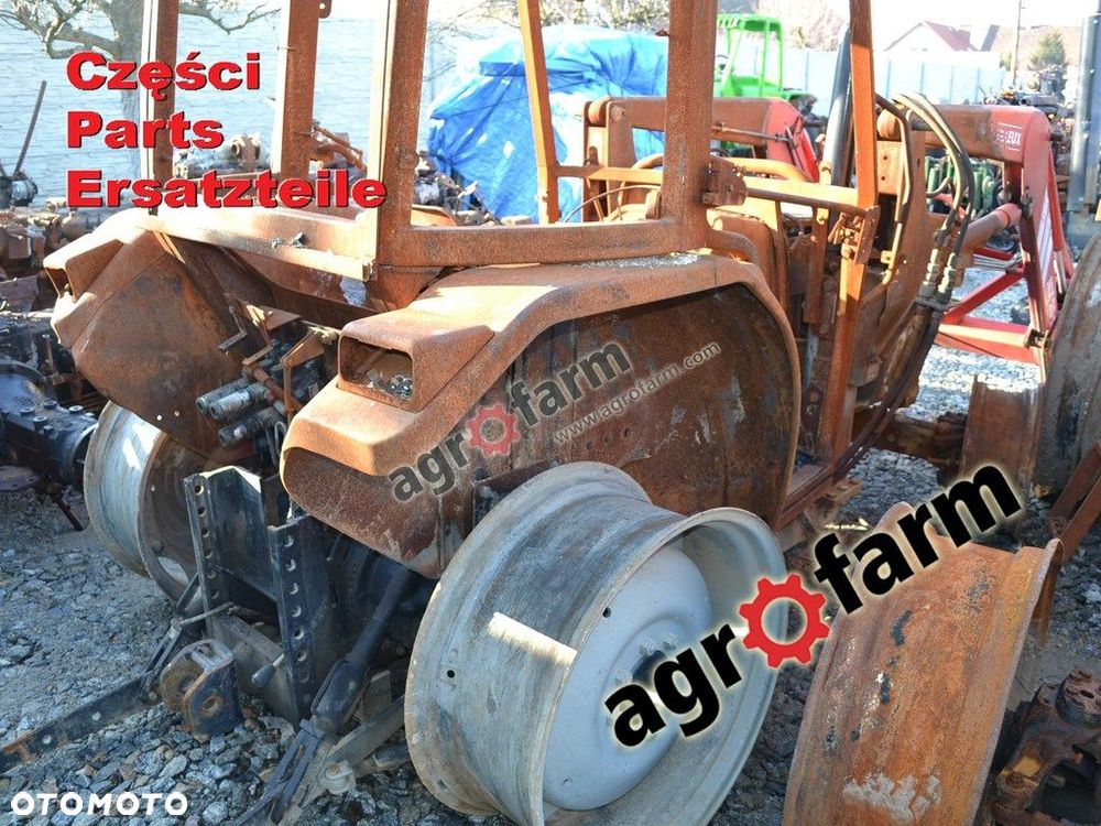 Massey Ferguson 420 części, skrzynia biegów, oś - 4