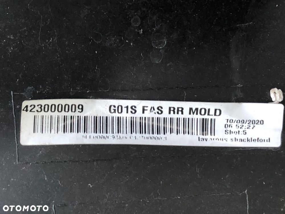 BMW X3 G01 LUXURY ZDERZAK TYŁ TYLNY 7418068 - 8