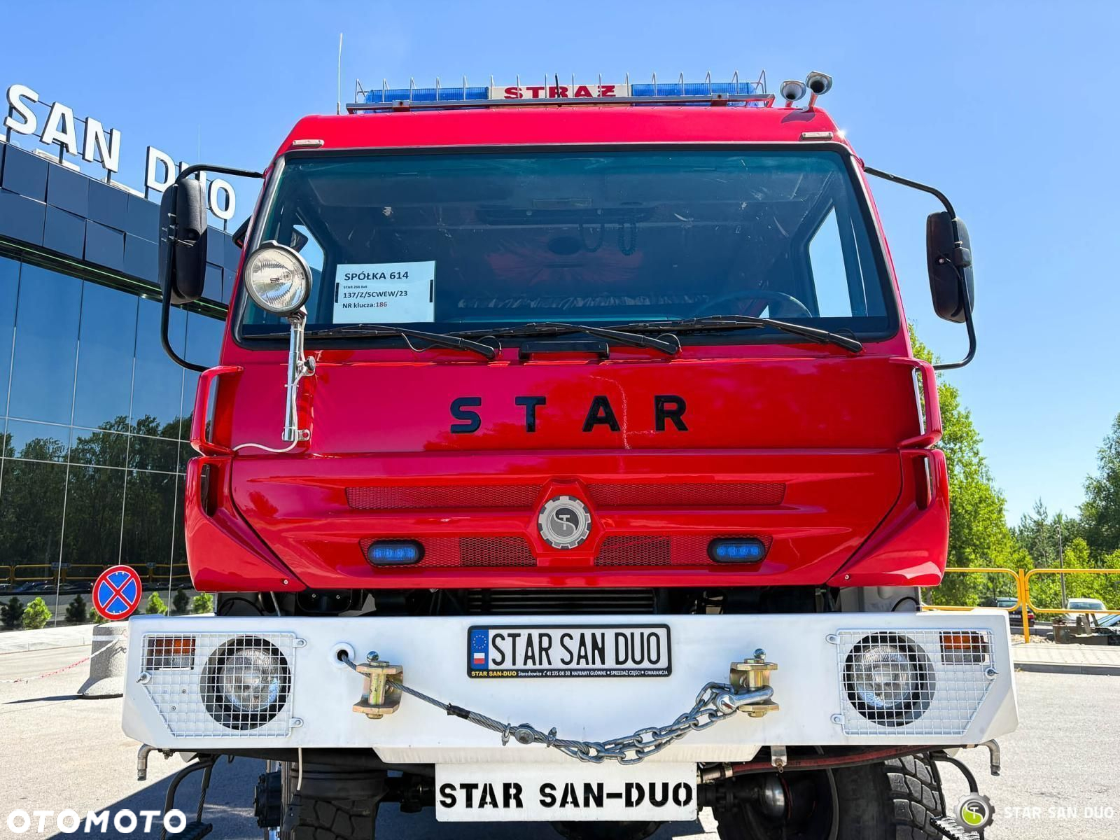 Star 266 MAN 6x6 Pożarniczy Wóz Strażacki - 11