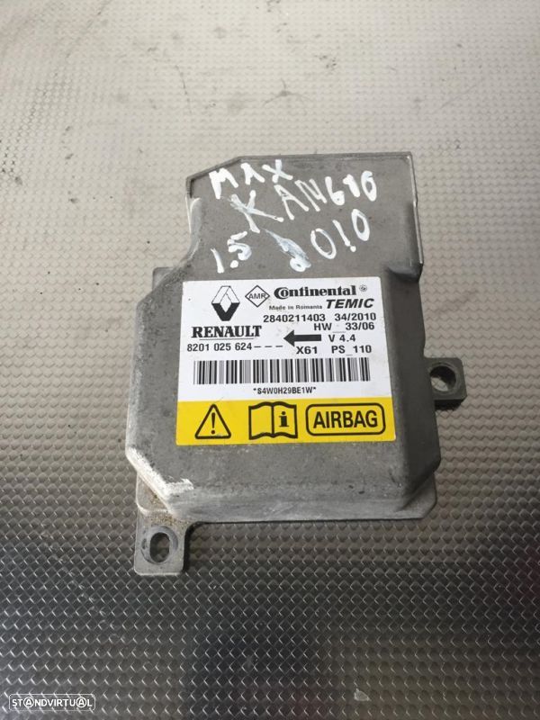 Centralina / Modulo Airbags Renault Kangoo / Grand Kangoo (Kw0/1_) - 1