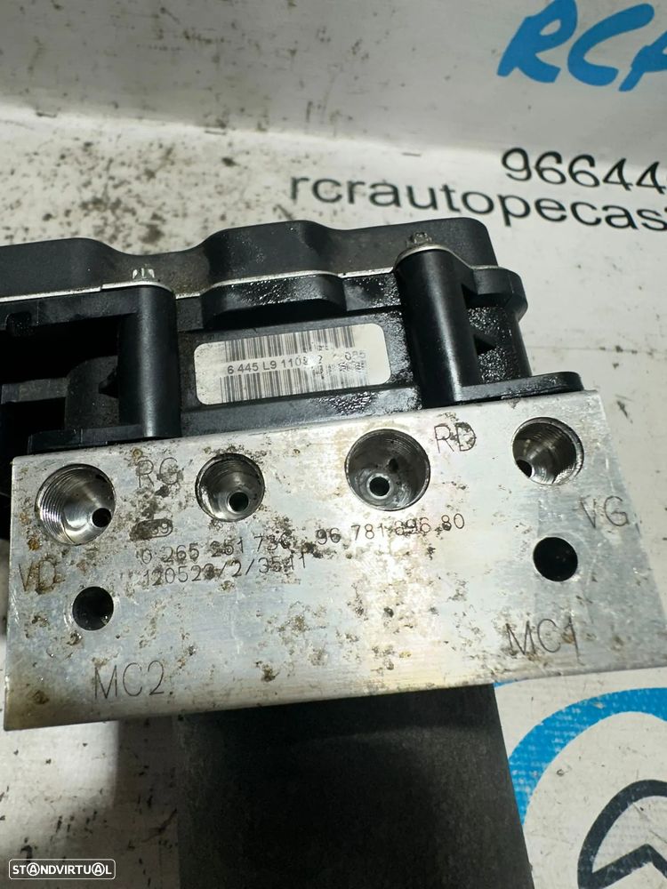 .Modulo ABS Bloco Hidráulico SRS PSA Peugeot Citroen DS DS5 508 9678189680 0265951671 - 8