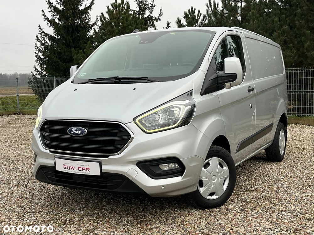 Ford Transit Custom L1H1, 2.0TDCI, LEDY, Android Auto, Kamera Cofania, Salon Polska, Pierwszy Właściciel, Serwis ASO Ford Do Końca, BEZWYPADKOWY, FV 23%, Bardzo Zadbany !!! - 2