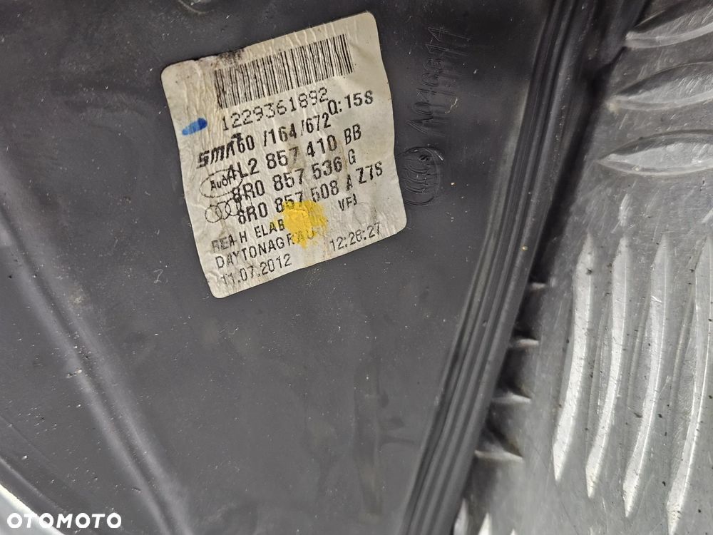 AUDI Q7 4L 05-15R LUSTERKO PRAWE PASAZERA 11 PIN LZ7S 4L2857410 BB - 7