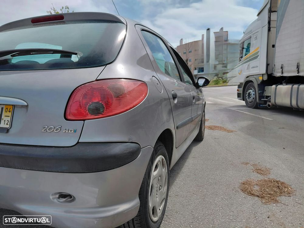 Peugeot 206 1.4 HDi Black & Silver - 6