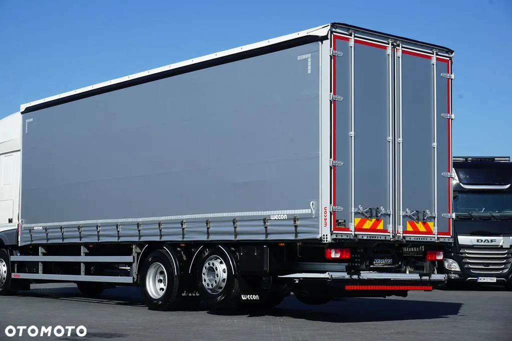 DAF XF / 480 / ACC / EURO 6 / SSC / FIRANKA + WINDA / DŁ. 8,9 M / 22 PALETY - 40