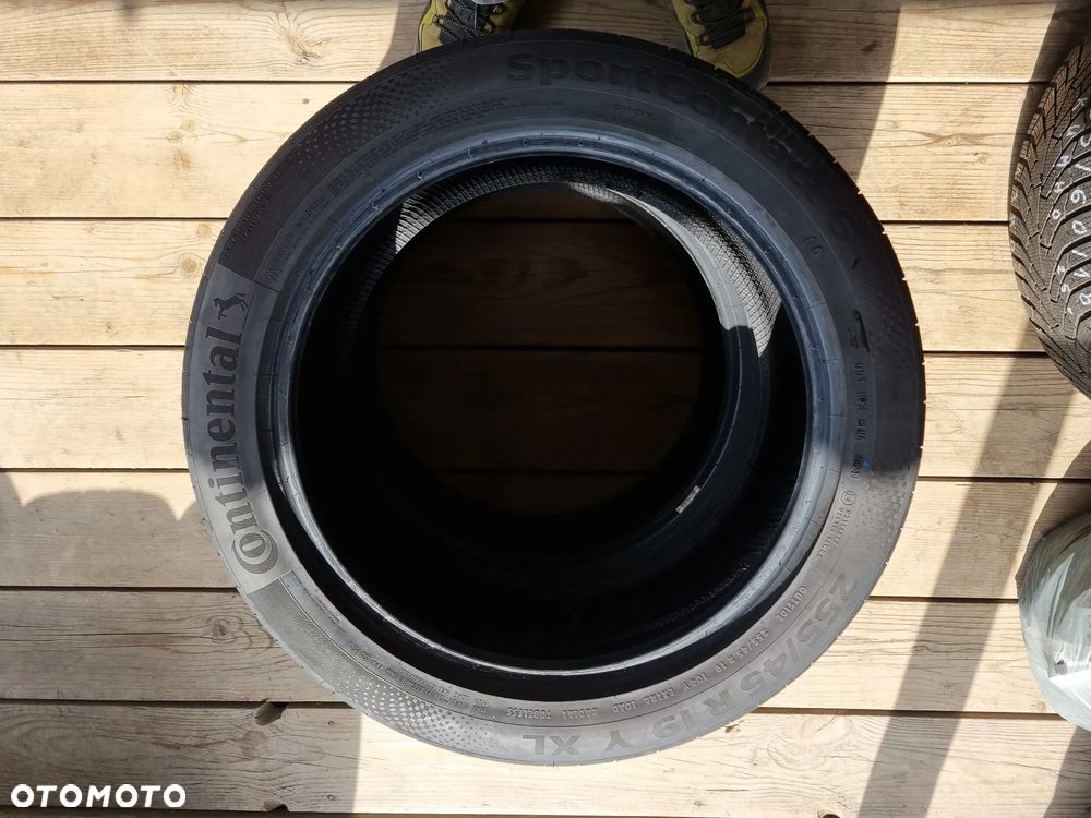 Opony Continental SportContact 6 255/45R19 104Y,2021r,4x7mm jak nowe - 11