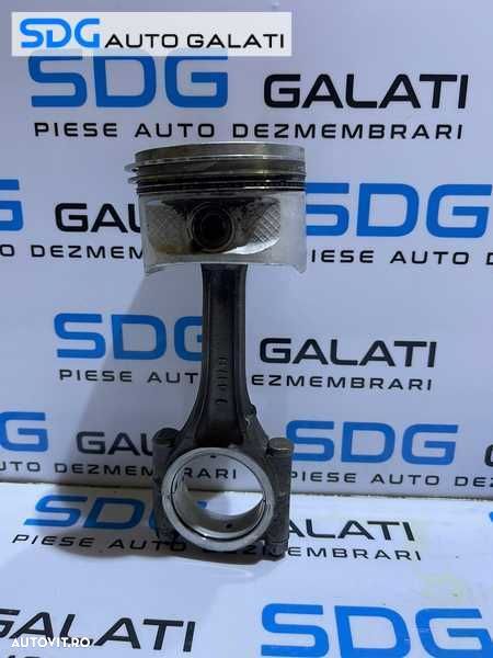 Piston Pistoane Complet cu Biela Skoda Fabia 1 1.4 MPI AZE AZF AME AQW ATZ 2000 - 2007 Cod 047198075D - 1