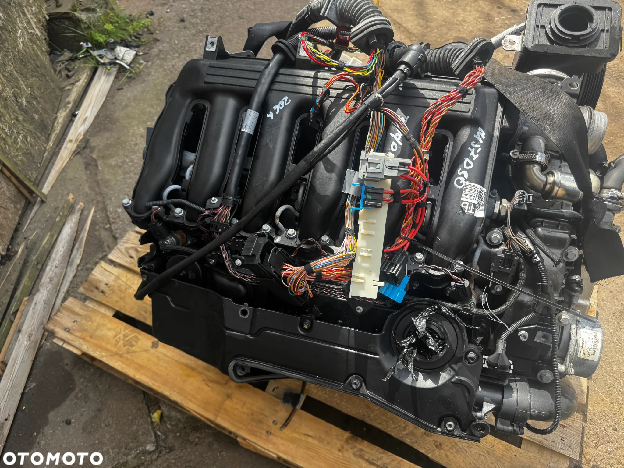 silnik m57d30 306d2 bmw e60 e90 kompletny 206 tys - 7