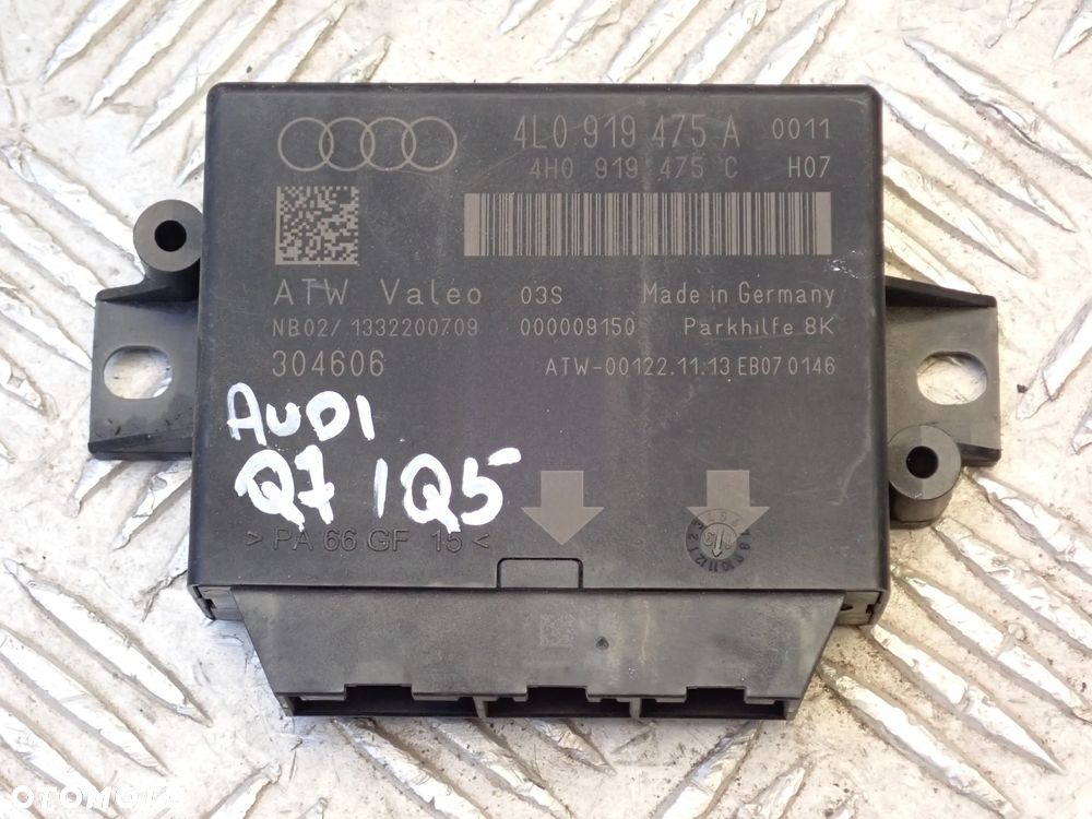 AUDI Q5 / Q7 CZĘŚCI- 4L0955407, 3D0959831D, 4L0919475A, 4K1919600, 4L0853817A, 8K0863188B, 8K0863187B, 8K0131205B, 8R0133426, 4E0919390, 4M0805286A - 7
