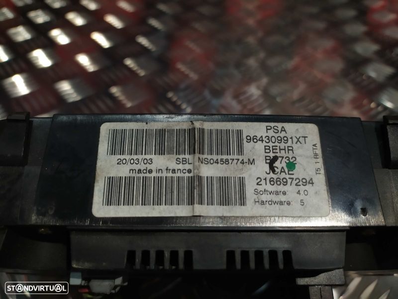 Comando Da Sofagem  Peugeot 307 Sw (3H) - 1