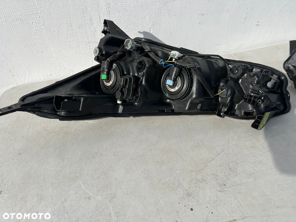 NISSAN MICRA K14 16- LAMPA PRAWA LAMPA PRZÓD ZWYKŁA CZARNA LED - 5