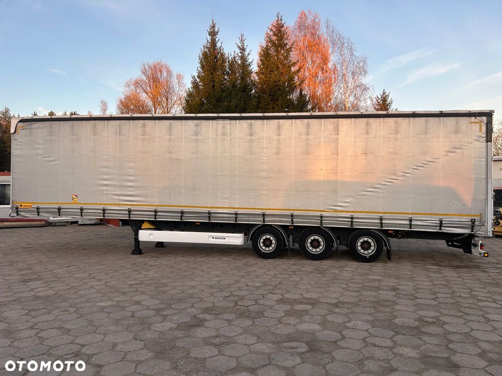 Wielton FIRANKA MEGA / OSIE SAF / 2022 ROK / PODNOSZONA OŚ / PODNOSZONY DACH !! FIRANKA MEGA R 19.5 / DACH PODNOSZONY REGULOWANY / OSIE SAF / OŚKA PODNOSZONA !! - 3