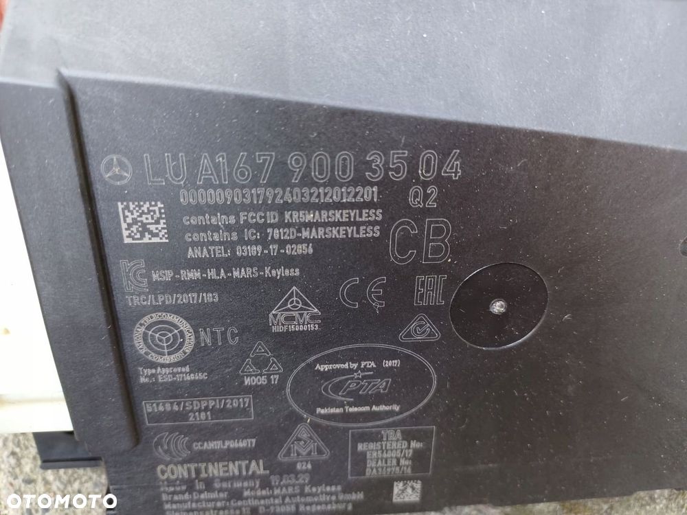 MERCEDES 167 247 modul sterownik A 1679003504 - 2