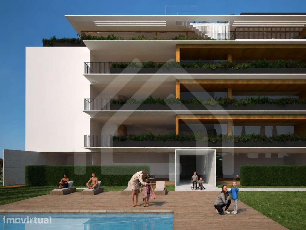Apartamento T3 | Concrete Residence| Condomínio privado com piscina... - Grande imagem: 2/23