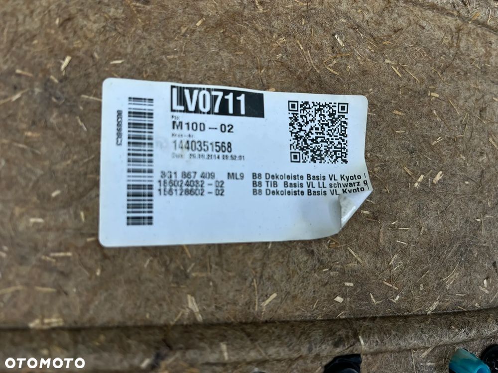 VW Passat B8 Boczek drzwi lewy przód 3G1867011 3G1971557B - 7