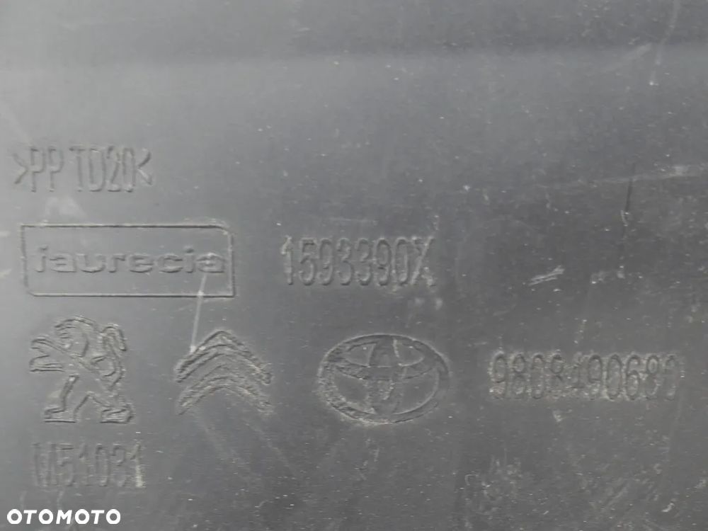 WZMOCNIENIE WSPORNIK ZDERZAKA PRZÓD JUMPY III EXPERT III PROACE III VIVARO C PAS PRZEDNI 9808290780 9808490680 OE - 3