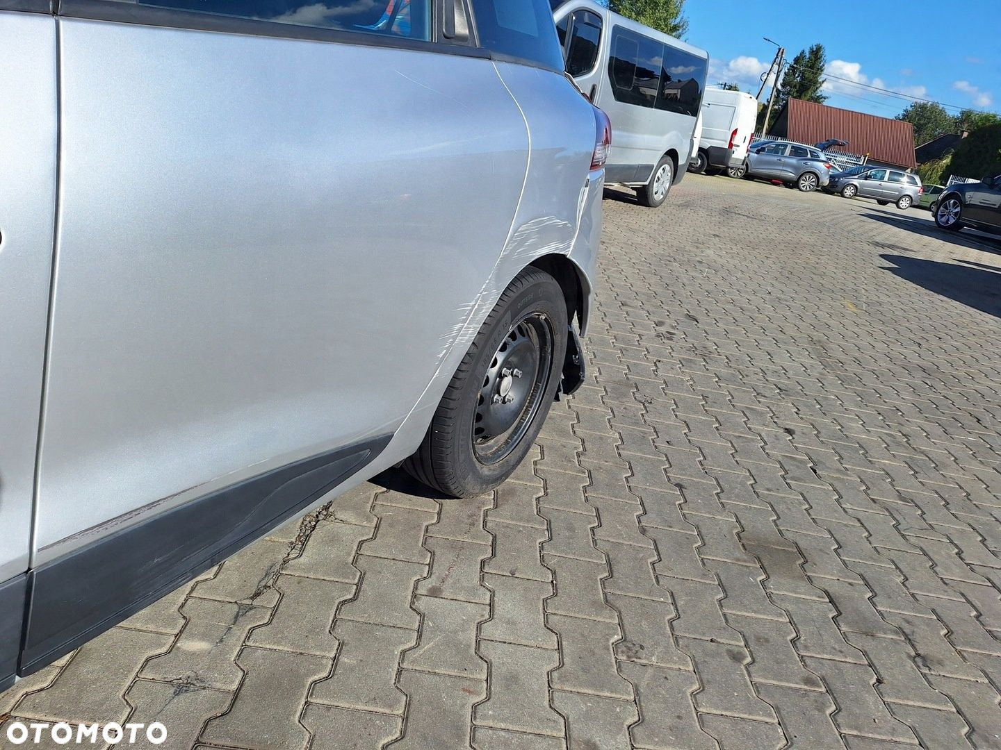 RENAULT CLIO 4 IV KH 12-20 Grandtour KOMBI SREBRNE DRZWI TYŁ LEWE TED69 - 5