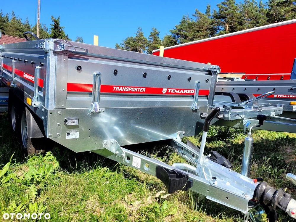 TEMARED TRANSPORTER 2515/2C DMC 2000KG burty dmontowalne wym. 254x151cm platforma uniwersalna - 3