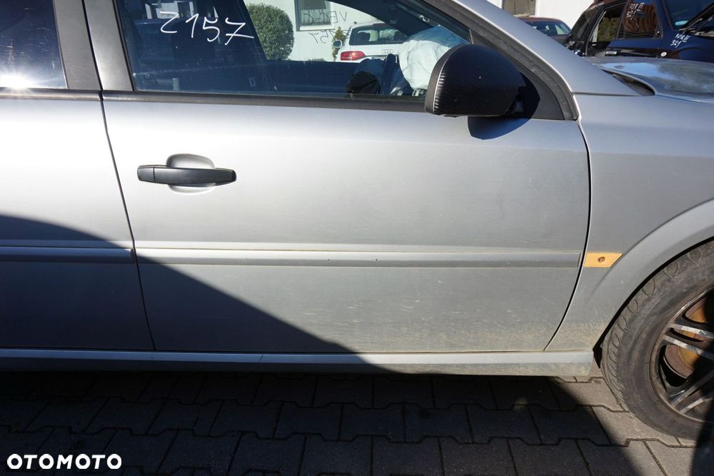 DRZWI PRZEDNIE PRAWE VECTRA C LIFT LB LIFTBACK Z157  SREBRNY OPEL 2005-2008 - 3