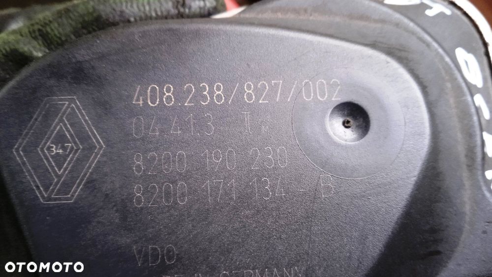 Przepustnica Renault Scenic II 1.6 B 8200190230 8200171134 A/B - 4