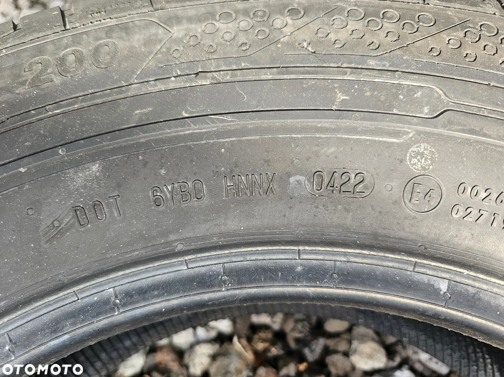 CONTINENTAL 235/65R16C 115/113R CONTIVANCONTACT 200 (4szt.) (2x4,5 1x5,0 1x6,0) (DOT: 2x4121 1x0422 1x0723) L804 - 9