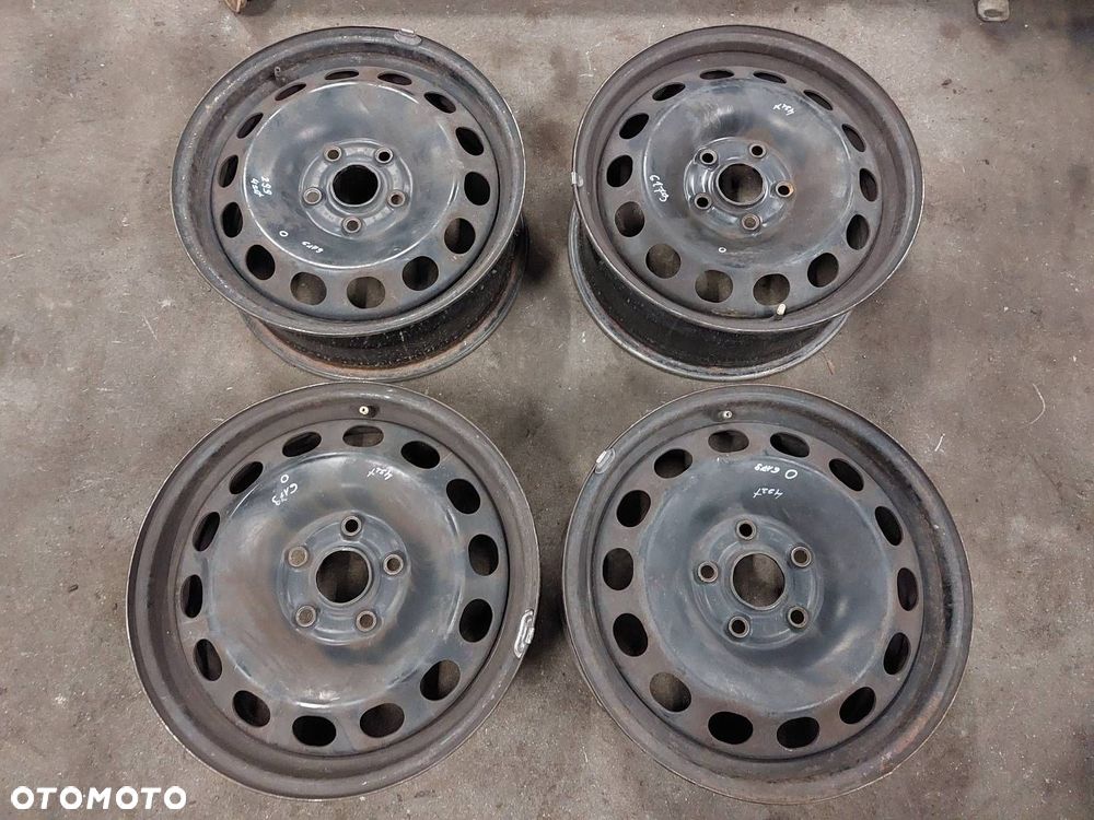 FELGA STALOWA 4 SZT 5x112 6,5Jx16 ET50 FI57,1 SEAT VW AUDI 1K0601027A - 1