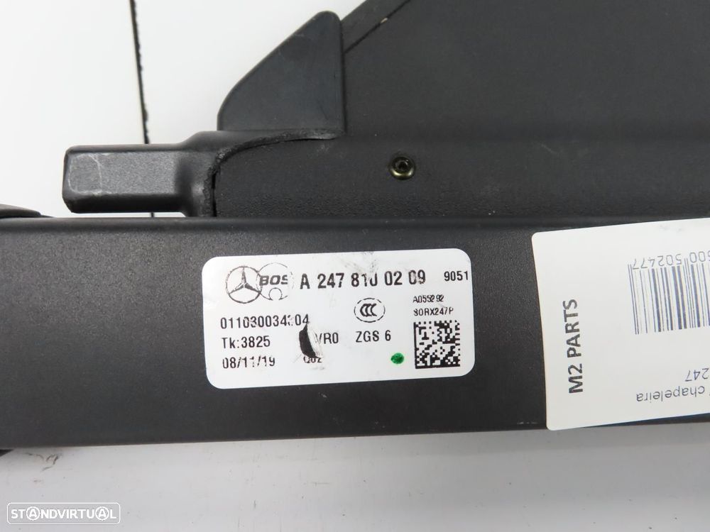 Cortina / Chapeleira da mala Usado / Original MERCEDES-BENZ GLB (X247) A24781002... - 4