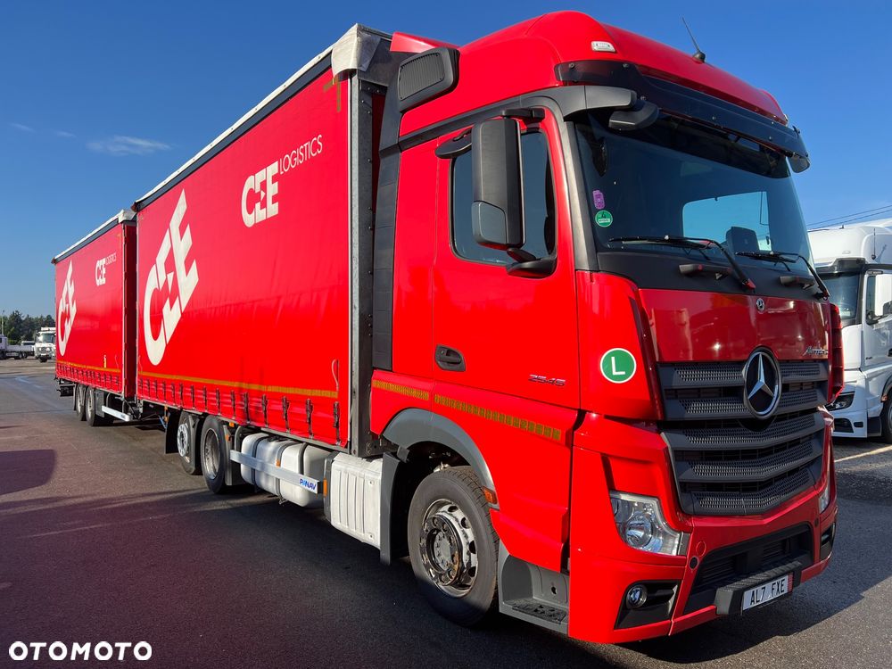 Mercedes-Benz ACTROS  MP5 euro6 6x2 jumbo zestaw  38 palet 120m - 3