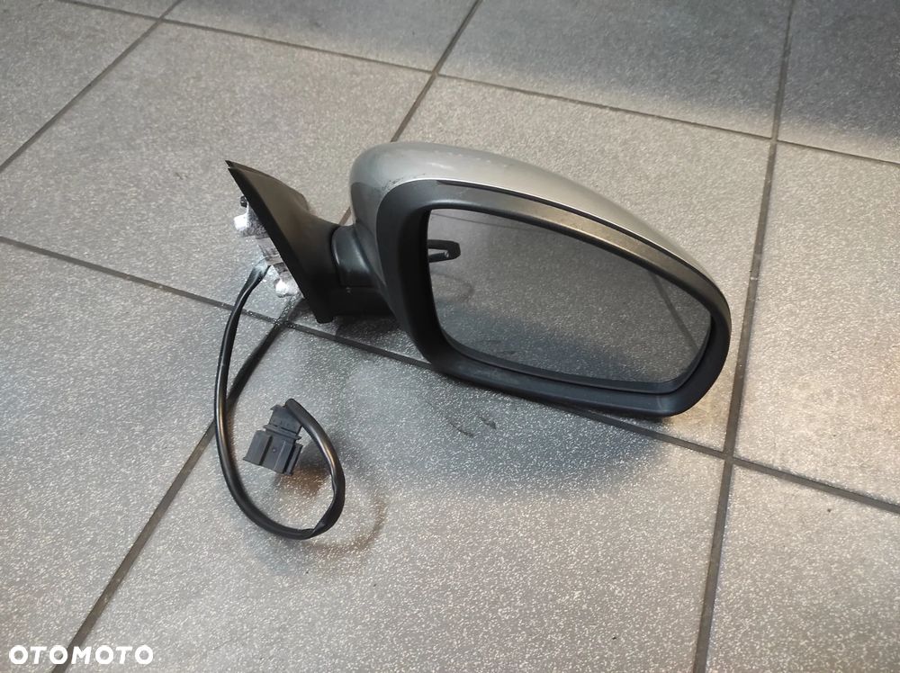 SKODA FABIA 2 LUSTERKO PRAWE BOCZNE PASAŻERA ELEKTRYCZNE 5 PIN PODGRZEWANE EU 9202 ZŁOTE  WYSYŁKA !!! - 2