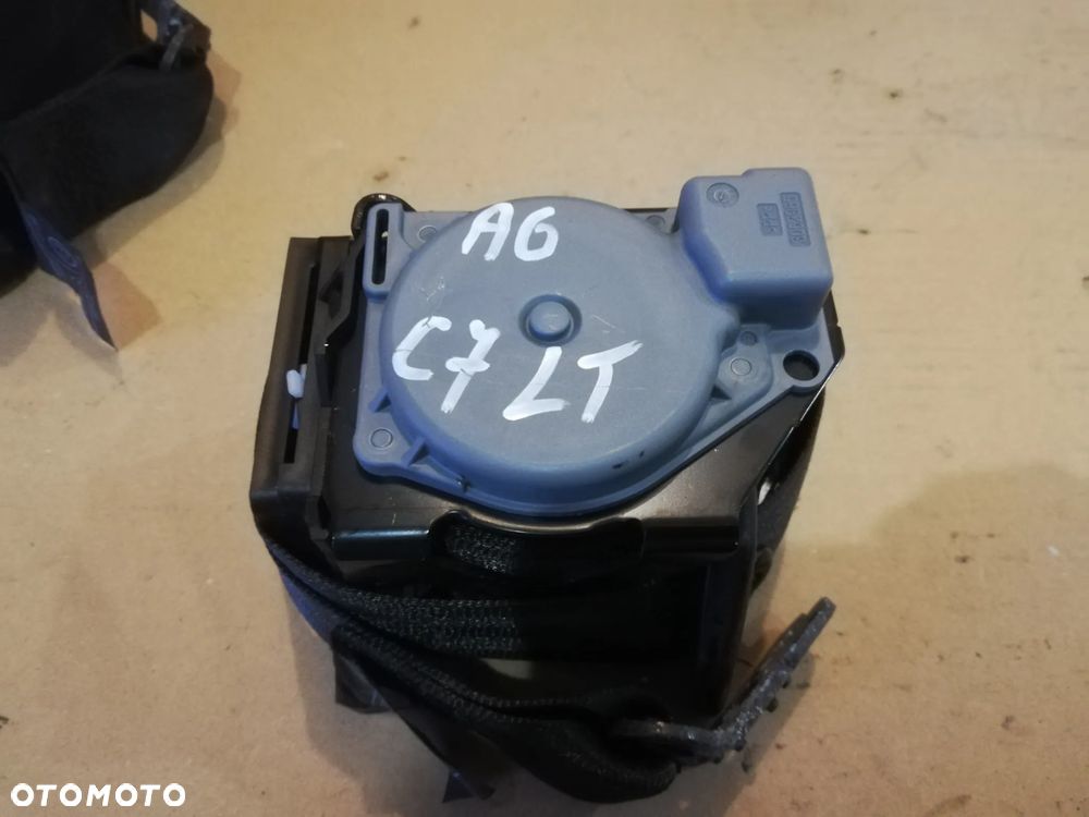 Audi A6 C7 pasy bezpieczeństwa napinacz pirotechnika przód tył lewy p rawy KOMPLET - 4