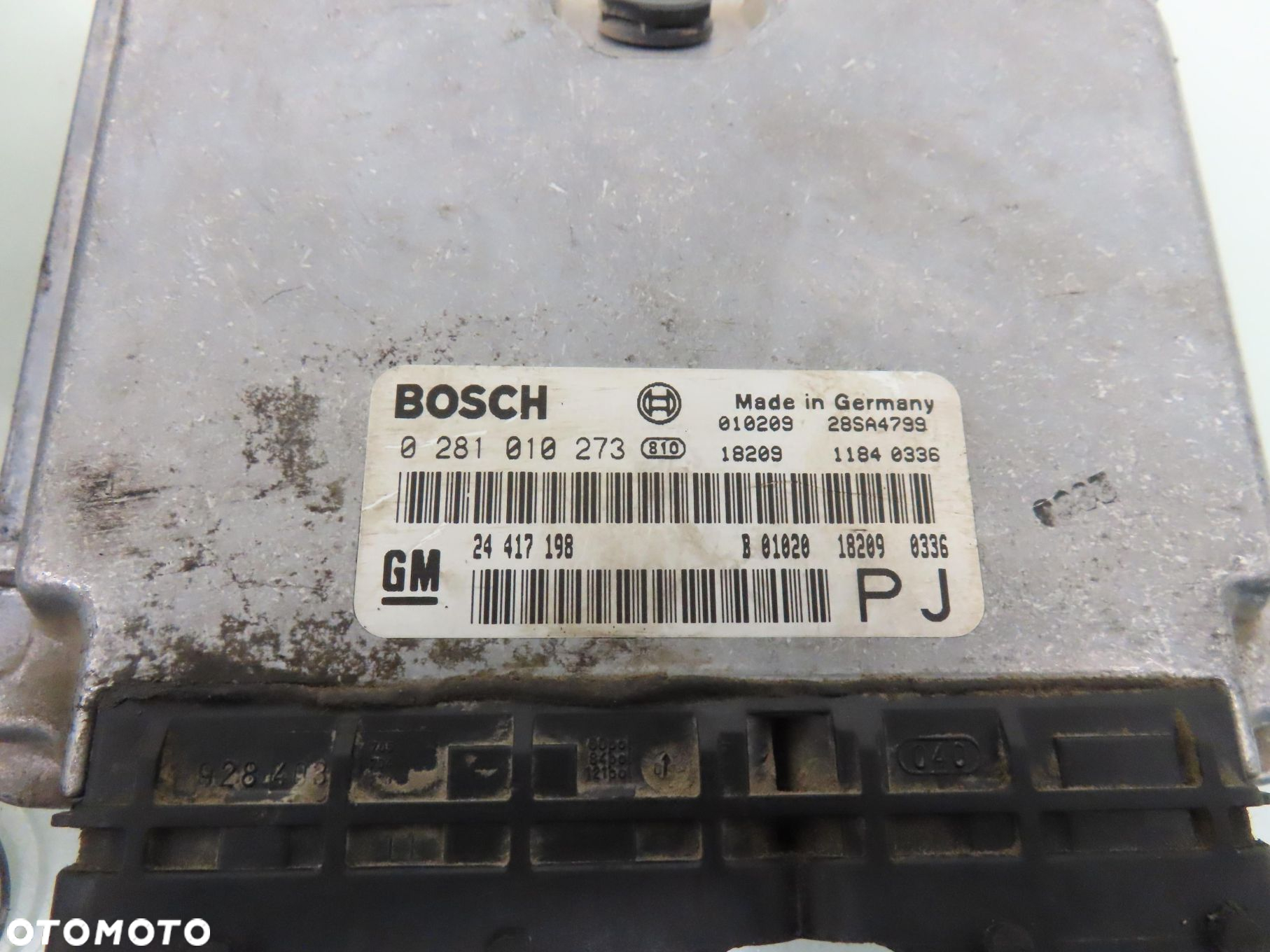 STACYJKA STEROWNIK OPEL OMEGA B 2.2 DTI 0281010273 24417198 26037948 - 7