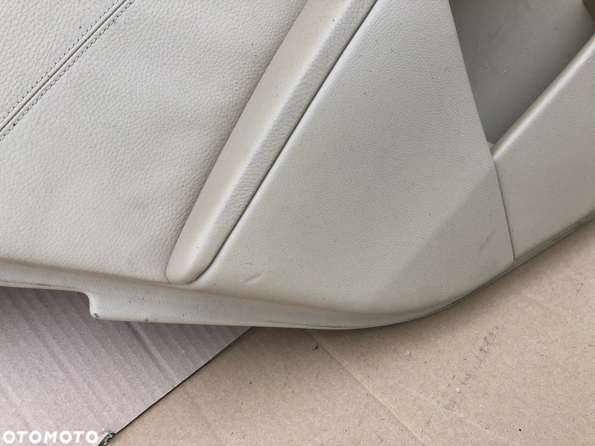 TAPICERKA BOCZEK DRZWI PRZÓD TYŁ PRAWY LEWY BMW E60 BEIGE - 7