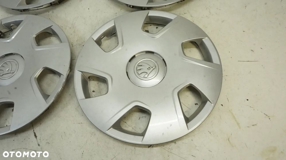 KOŁPAKI DEKLE 15 SKODA FABIA RAPID ROOMSTER OCTAVIA  ORYGINAŁ NOWY MODEL - 5