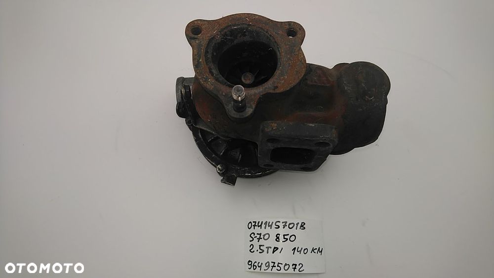 TURBINA 2.5 TDI 2.5 D 140KM VOLVO 850 S70 074145701B 964975072 - 3