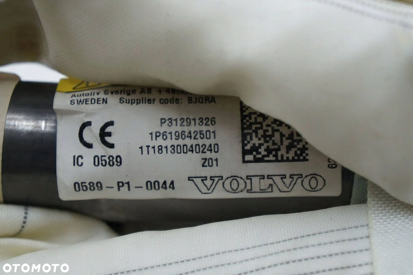 KURTYNA POWIETRZNA AIRBAG LEWA Volvo V40 II 31291326 - 3