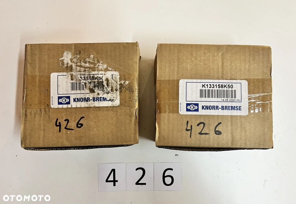 Zestaw naprawczy zacisku hamulcowego SN6, SN7, SK7, Knorr-Bremse K133158K50 - 3