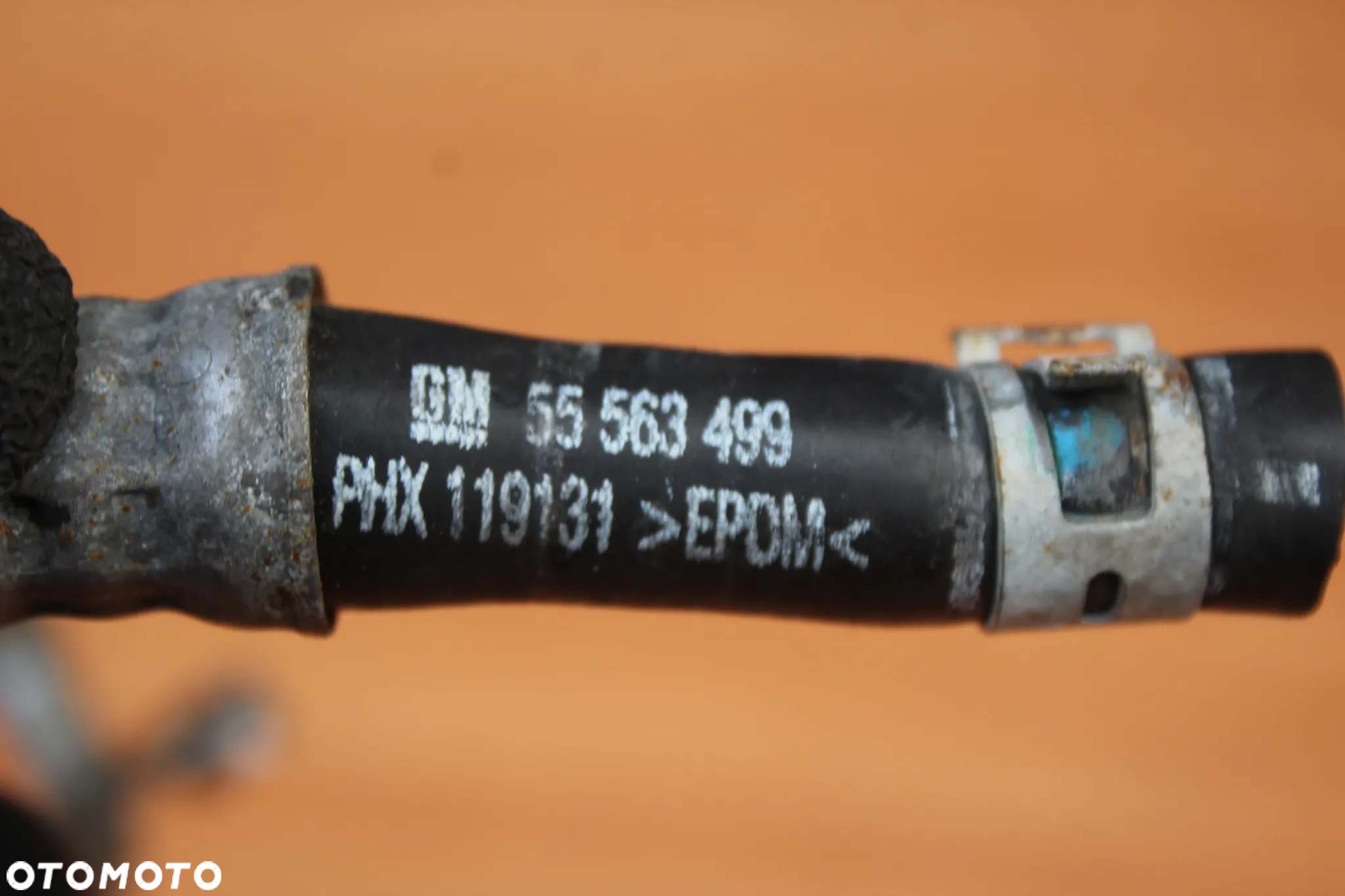 PRZEWÓD WODNY TURBINY WĄŻ RURKA 1.6 TURBO OPEL INSIGNIA A CORSA D ZAFIRA B MERIVA A ASTRA H 55563499 - 9